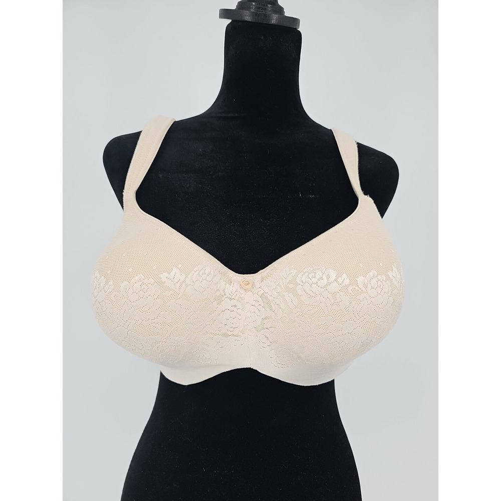 Soma Stunning Support Bra‎ 36DD Beige Underwire Full Coverage 79984